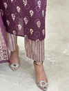 Manjusha Plum Kurta Suit Set