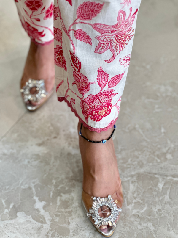 Tishya Pink Petal Co-Ord set