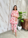 Tishya Pink Petal Co-Ord set