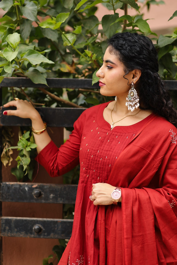 Raktima Grace Embroidered Suit Set