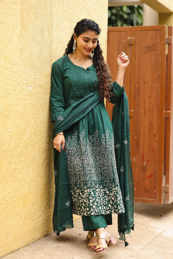 Prakriti Cotton Bloom Suit Set