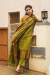 Harit Sutra kanchi cotton Suit Set