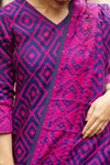 Neelambara Raga Jamdani Suit Set