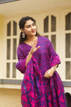 Neelambara Raga Jamdani Suit Set