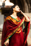 Pranika Naryanpeth Handloom Cotton Elegance Set-With lining