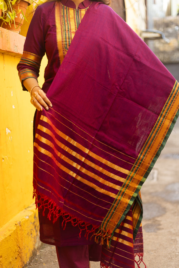 Narayanpeth Madhurima Lined Suit Set