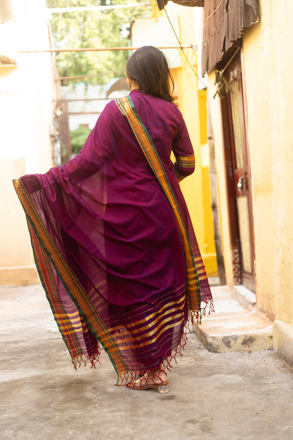 Narayanpeth Madhurima Lined Suit Set