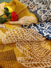 Laya Mustard Hand Block Batik Print Kurta Suit Set