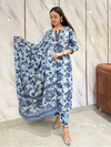 Varnika Blue Oasis Kurta Suit Set