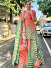 Manjima Multicolor Lehriya Kota Doria Gota Patti Set