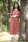 Ruhi Red Casual Kurta