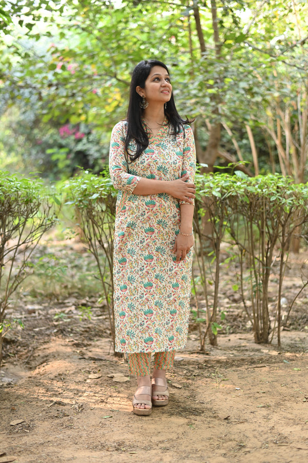 Suvasini Elegance Kurta pant Set