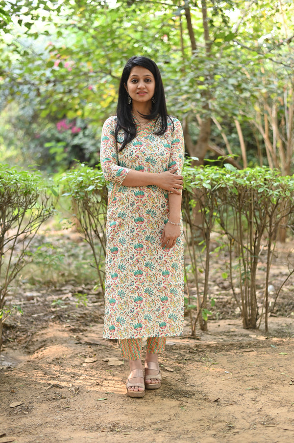 Suvasini Elegance Kurta pant Set