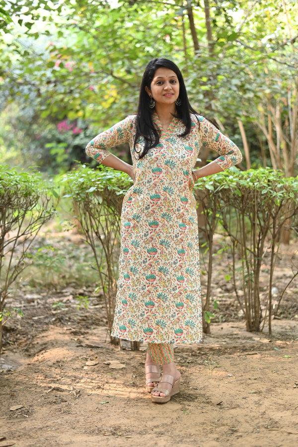 Suvasini Elegance Kurta pant Set