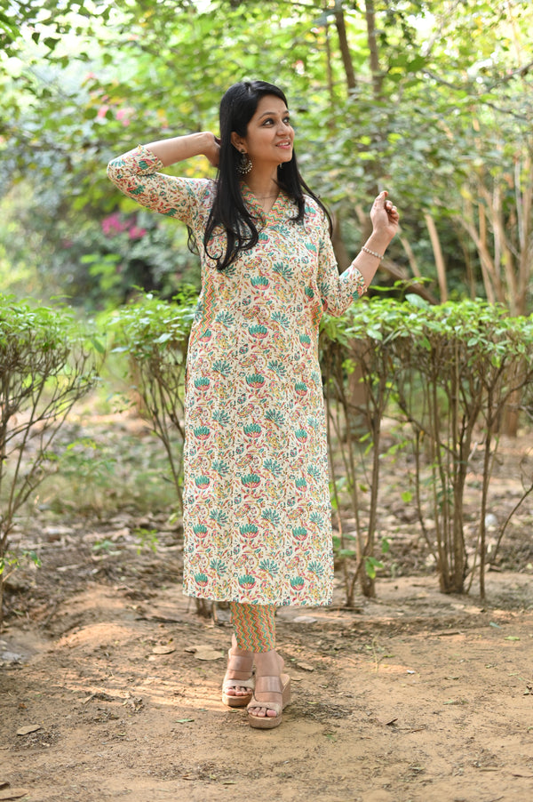 Suvasini Elegance Kurta pant Set