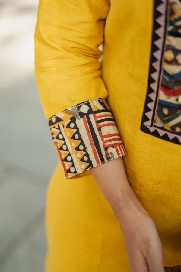 Nivea Mustard Grace Set with Dupatta