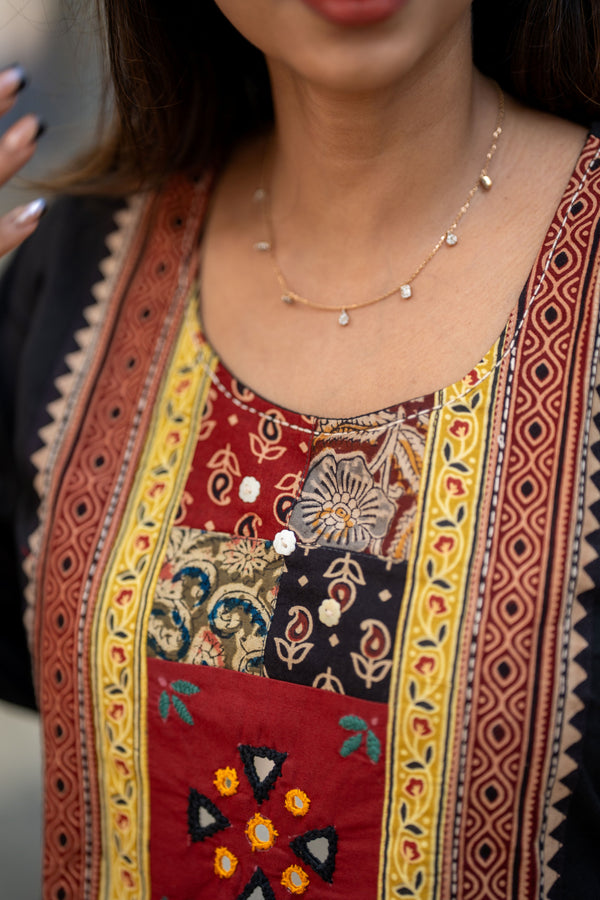 🌟Tassel Tale Heritage Cotton Kurta Set