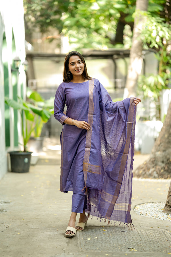 π· Tisya MangalagiriElegance with Cotton Silk Simplicity π·