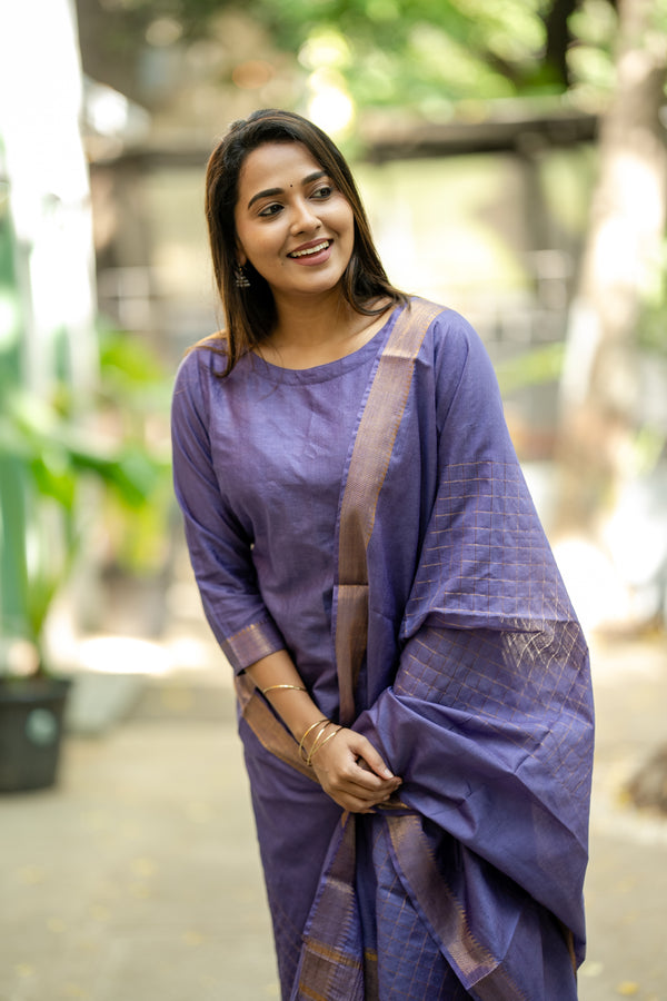 π· Tisya MangalagiriElegance with Cotton Silk Simplicity π·