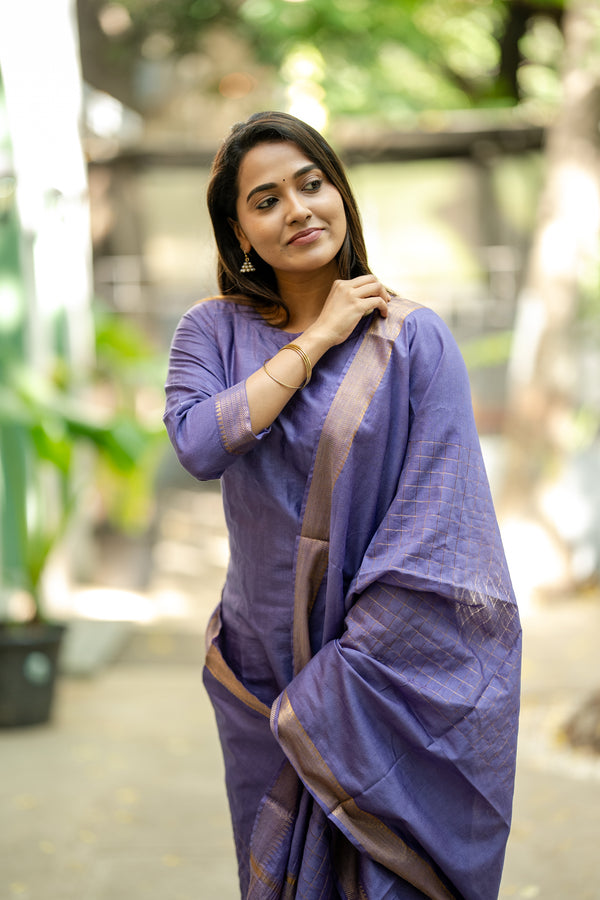 π· Tisya MangalagiriElegance with Cotton Silk Simplicity π·