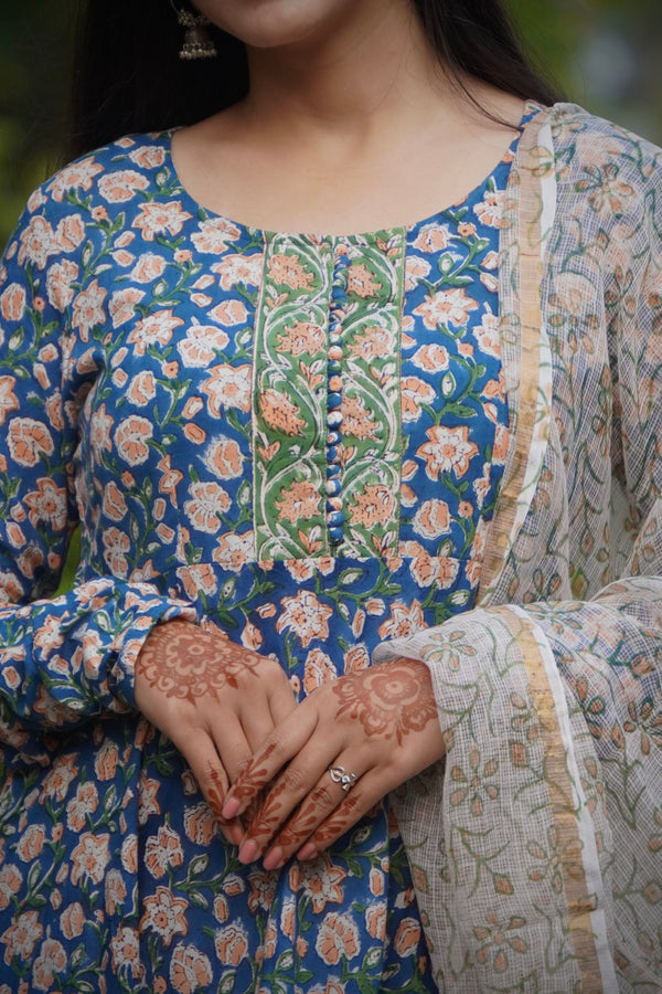 Padmika Bloom with DupattaAnarkali Suit set