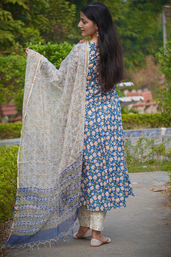 Padmika Bloom with DupattaAnarkali Suit set