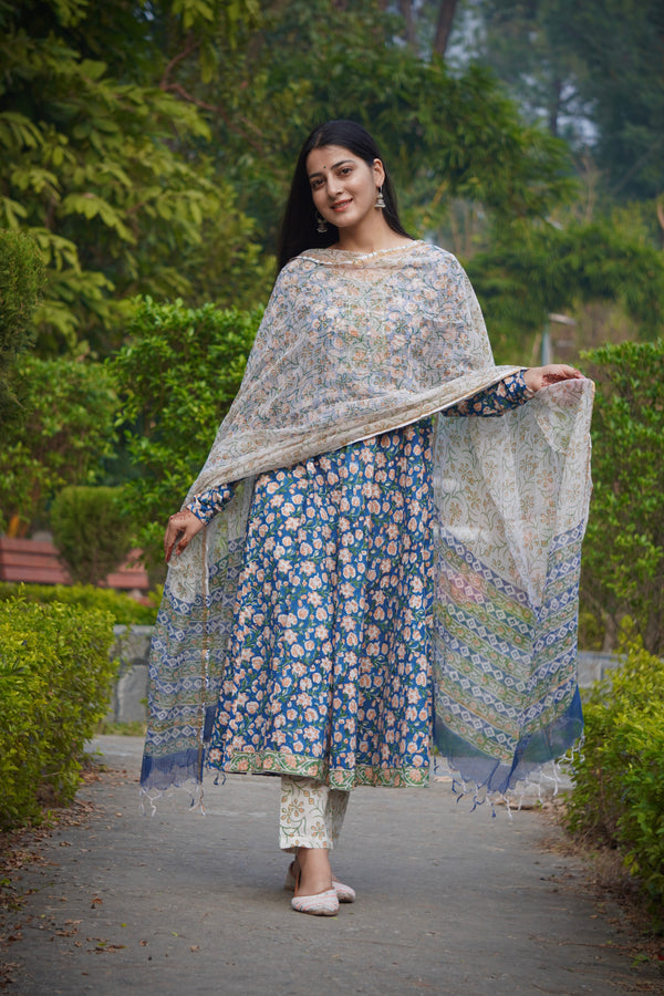 Padmika Bloom with DupattaAnarkali Suit set