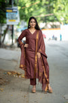 β¨ Zohira β Mangalagiri The Graceful Luxe Cotton Silk Suit