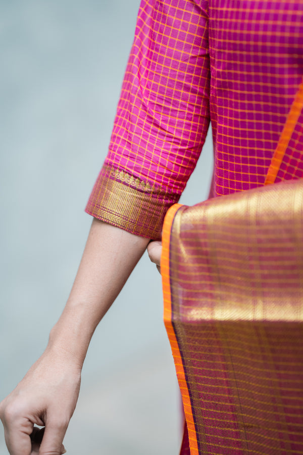 🌸 Drape Yourself with KshirjaKanchi Cotton Silk Brilliance 🌸