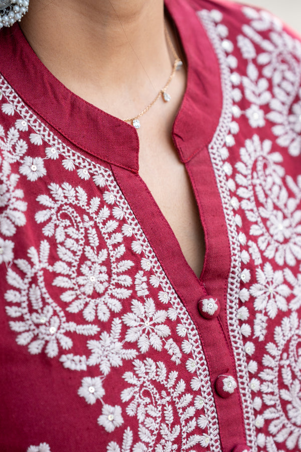 ❤️ Embrace Grace in Handcrafted Embroidery & Pure Cotton Comfort ❤️