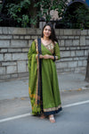 Tharvika Emerald Narayanpeth Anarkali Set