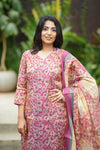 Devanshi Blossom Breeze Tissue Silk Kurta Set