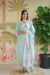 Tamira Aqua Floral Printed Salwar Suit