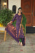 ๐ฟ โRegal Weave โ Purple & Green Pochampally Setโ