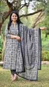 Kritika Monochrome Cotton Suit Set