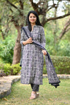 Kritika Monochrome Cotton Suit Set