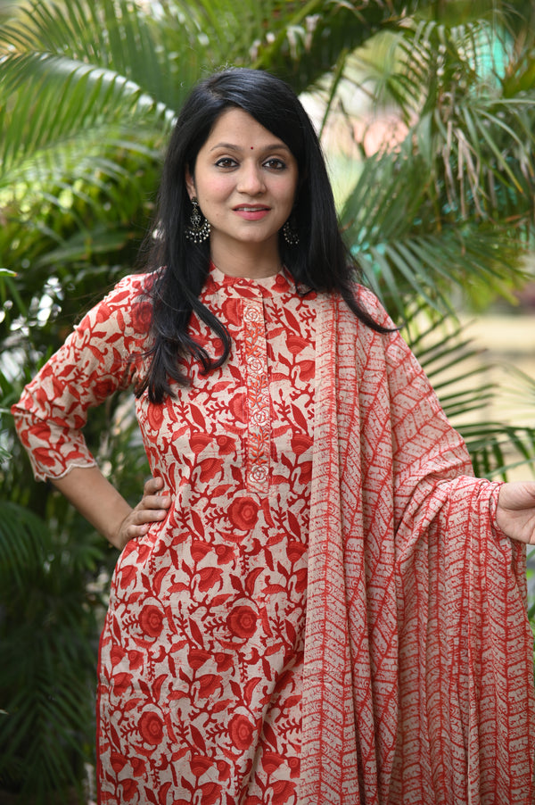 🌺Vaishnavi – The Blooming Make a Bold Statement in Breathable Cotton Elegance 🌺