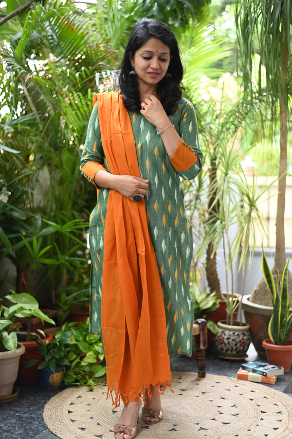 Ahimsa Tuscan Sunrise Suit Set