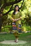 Varshini Silk Suit set with Chanderi Dupatta