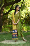 Varshini Silk Suit set with Chanderi Dupatta