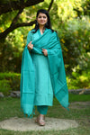 Neelambari South Cotton Set with Dupatta