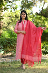 Amrudh South Cotton Set with Dupatta