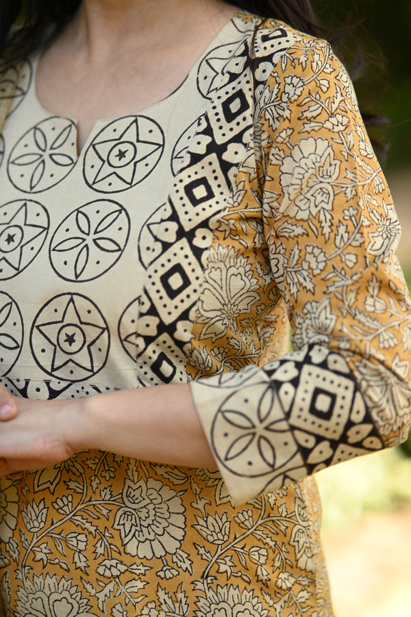 Bagya Pure Cotton Bagru Hand Block Suit Sets