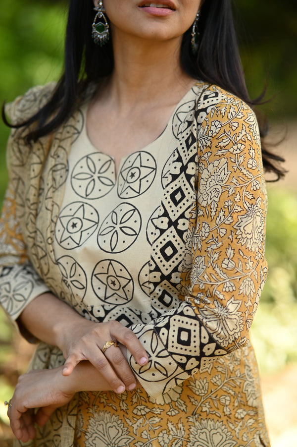 Bagya Pure Cotton Bagru Hand Block Suit Sets