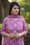 Yukthi Bagru Hand Block Suit Set