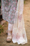 Gulraahi Hand Block Suit set with Dupatta