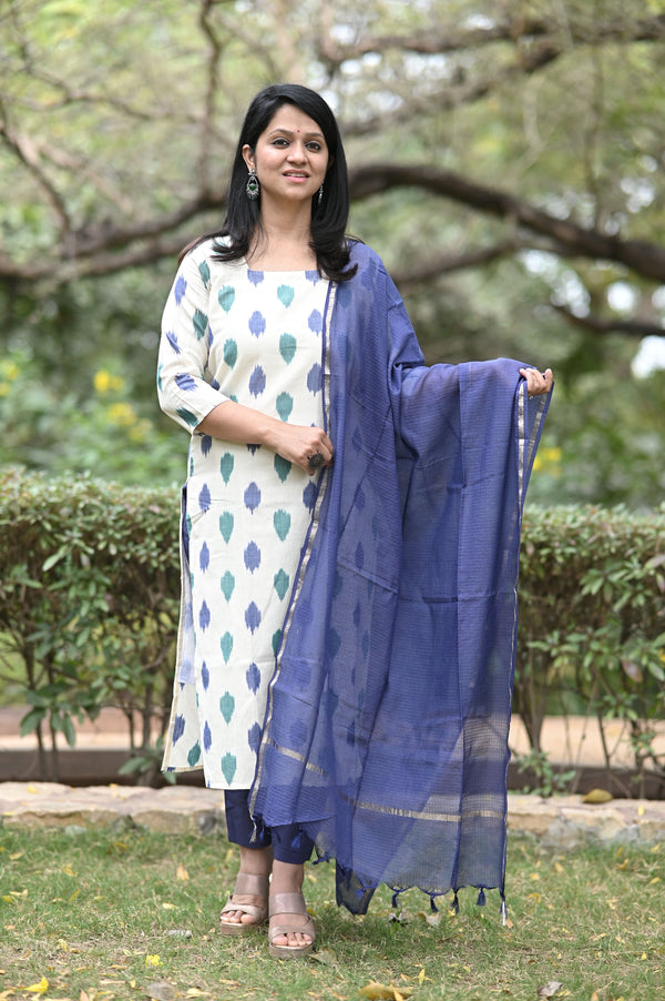 South Cotton Indira Lined Suit Set