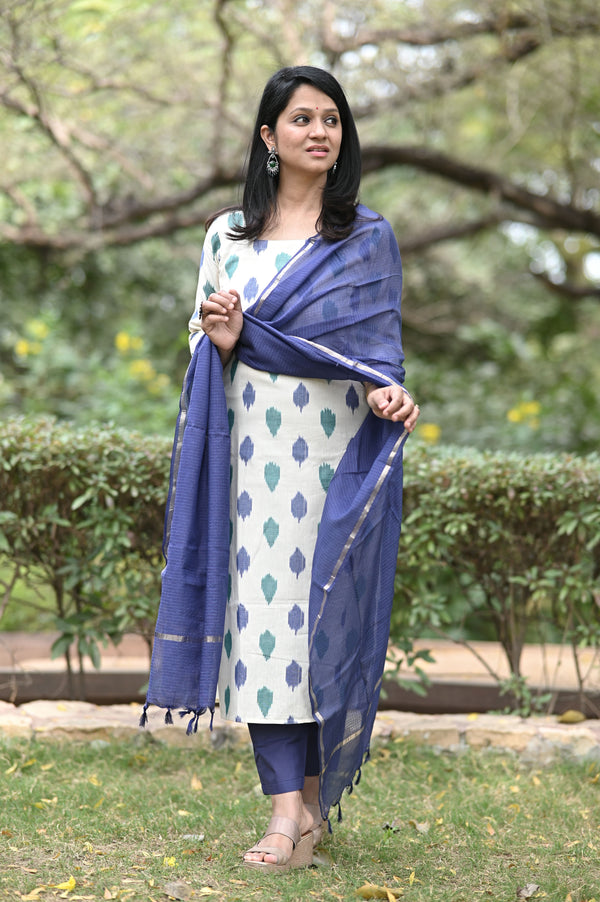 South Cotton Indira Lined Suit Set