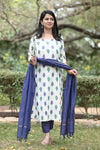 South Cotton Indira Lined Suit Set