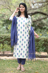 South Cotton Indira Lined Suit Set